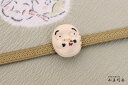 帯留 カジュアル 洒落 アクリルフィギュア 象牙調 ひょっとこ