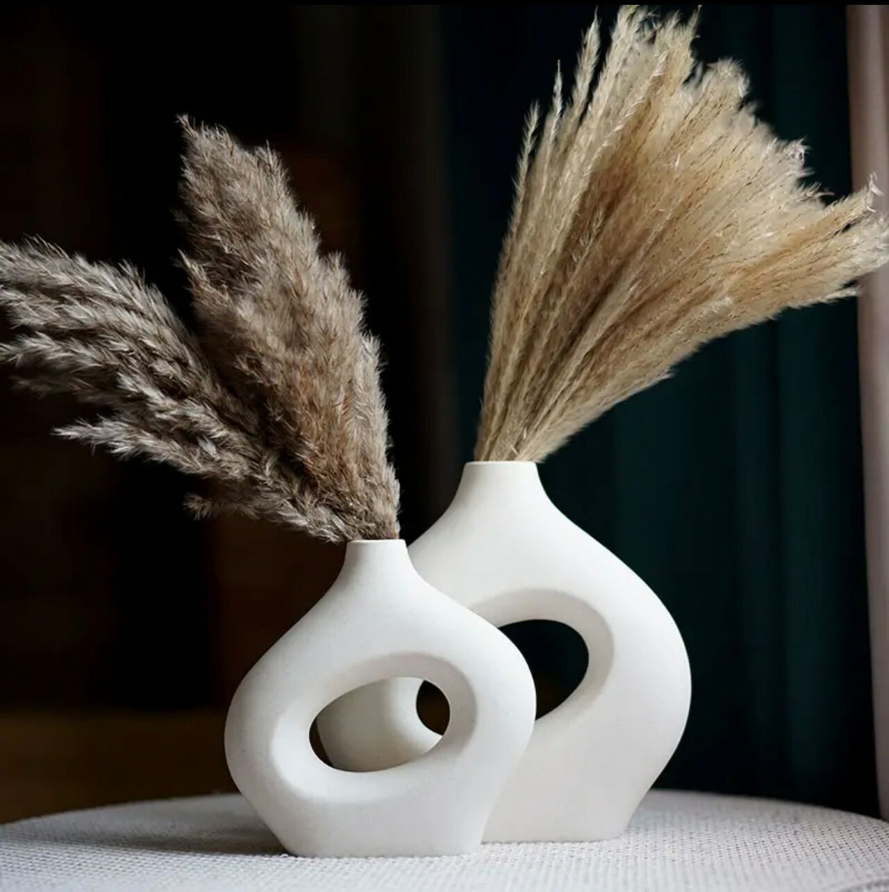 ピアストベイス フラワーベイス 花瓶 かびん おしゃれ 北欧 可愛い 陶器 黒 白 フラワー