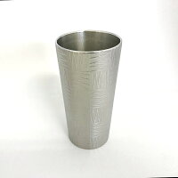 大阪錫器 錫製 タンブラー 市松(小)錫 酒器 お酒 錫タンブラー おしゃれ 男性 日本製 晩酌 手作り 市松柄 コップ グラス 保冷 おうち居酒屋 錫婚式 本錫 家飲み グッズ 冷酒 日本酒 定年 退職 お祝い ギフト 贈り物 記念品 誕生日 桐箱 プレゼント 父の日 父の日ギフト