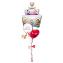ディズニープリンセス 風船 バルーン 誕生日 結婚式 プレゼント ギフト バルーン電報 ディズニー ハーフバースデー 初節句 出産祝い 七五三 入園 幼稚園 保...