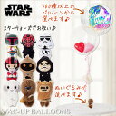 スターウォーズ ウェディング 電報 結婚祝い 誕生日 キャラクター ダースモール ストームトルーパー チューバッカ ポーダメロン ワンパ 選べるスターウォーズちょっこりさんのぬいぐるみが運ぶ2バルーンインプチセット