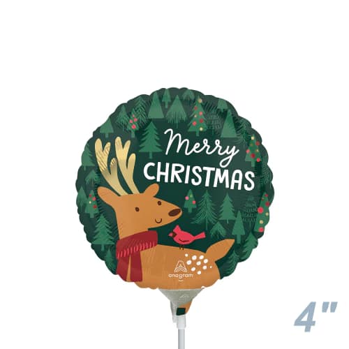 選択用4インチバルーン:STXMクリスマス モダントナカイ (10cm)※セット商品の選択用のため、システム上1円となっておりますが、実際には1円では買えません...