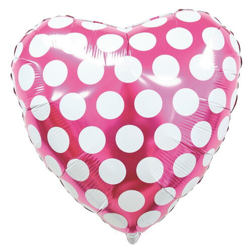 選択用18インチバルーン: NMホットピンクギュットドット(45cm)※セット商品の選択用のため、システム上1円となっておりますが、実際には1円では買えません。...