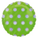 選択用18インチバルーン:NMマジドット ライム(45cm)※セット商品の選択用のため、システム上1円となっておりますが、実際には1円では買えません。選択用1円...