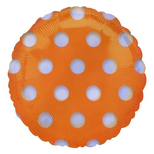 選択用18インチバルーン:NMマジドット オレンジ(45cm)※セット商品の選択用のため、システム上1円となっておりますが、実際には1円では買えません。選択用1...