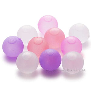 クリスタル アイスボール 10個パック（ピンク、パープル、ホワイトのアソート） BS550CP ラッピング不可商品