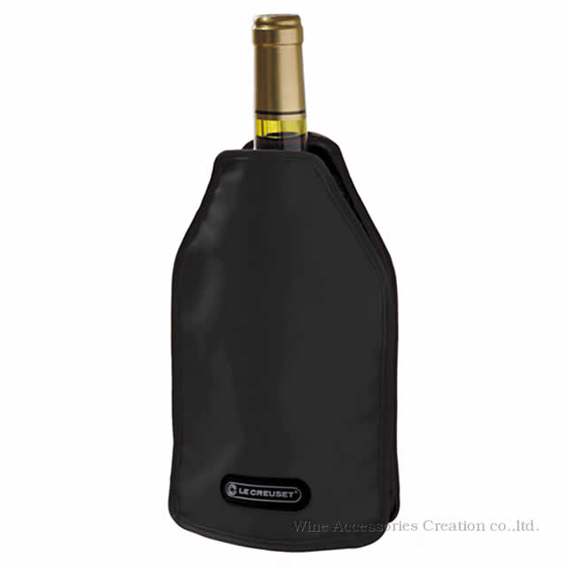 LE CREUSET ル・クルーゼ アイスクーラー スリーブ ブラック WA126BK ★ギフトラッピング無し商品 wac-10001677 ワイングッズ特選通販店WAC サンプル画像2