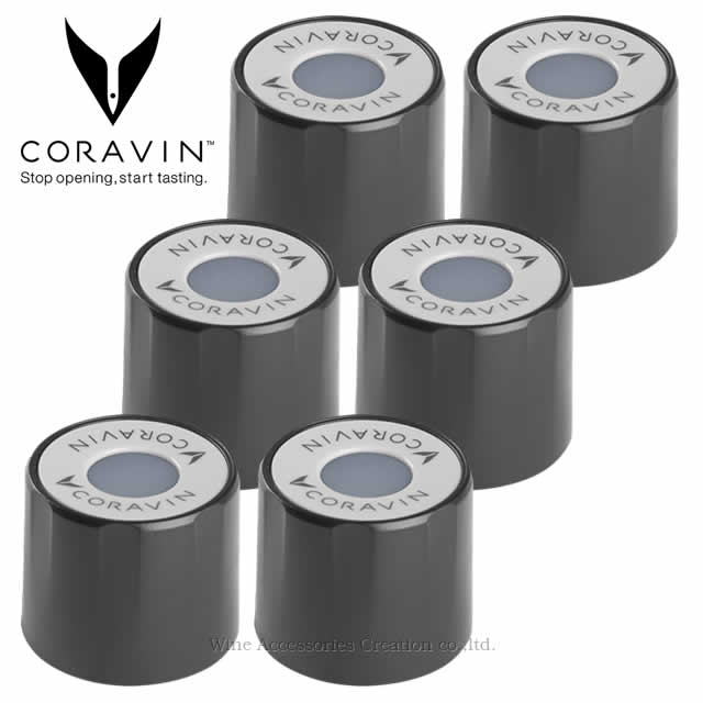 CORAVIN コラヴァン スクリューキャップ スタンダード 6個セット【正規品】 CRV5002