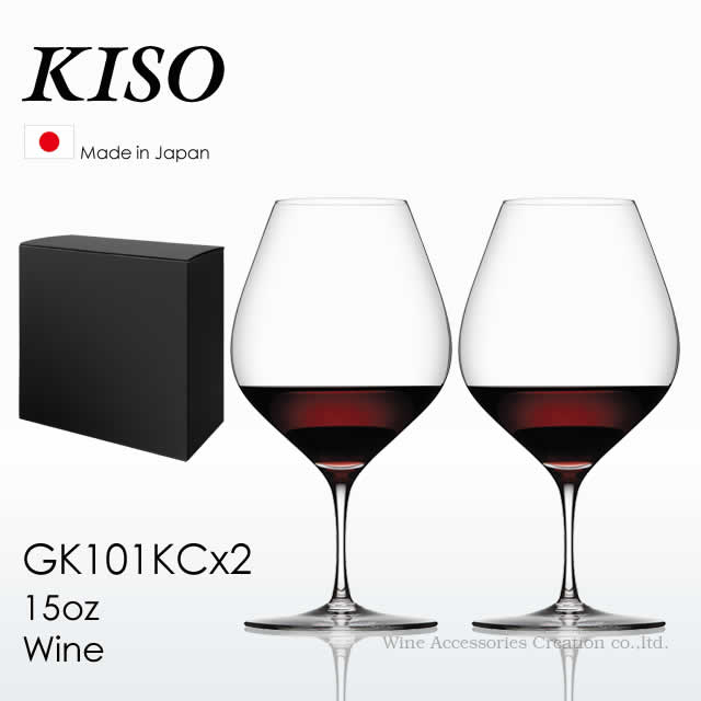 Rakuten - 木村硝子店 KISO キソ 15ozワイン グラス 2脚BOX入り 【正規品】 GK101KCx2