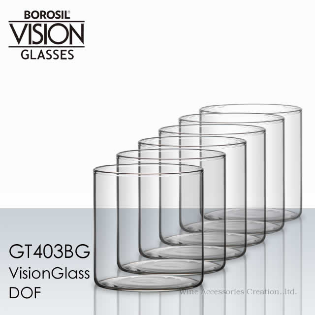 Rakuten - BOROSIL ボロシル ヴィジョングラス DOF 400ml 6客セット 【正規品】 GT403BGx6