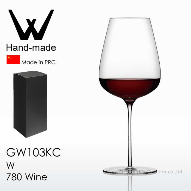 Rakuten - WINEX/W ダブリュー 780 ワイン 1脚 BOX入り 【正規品】 GW103KCx1