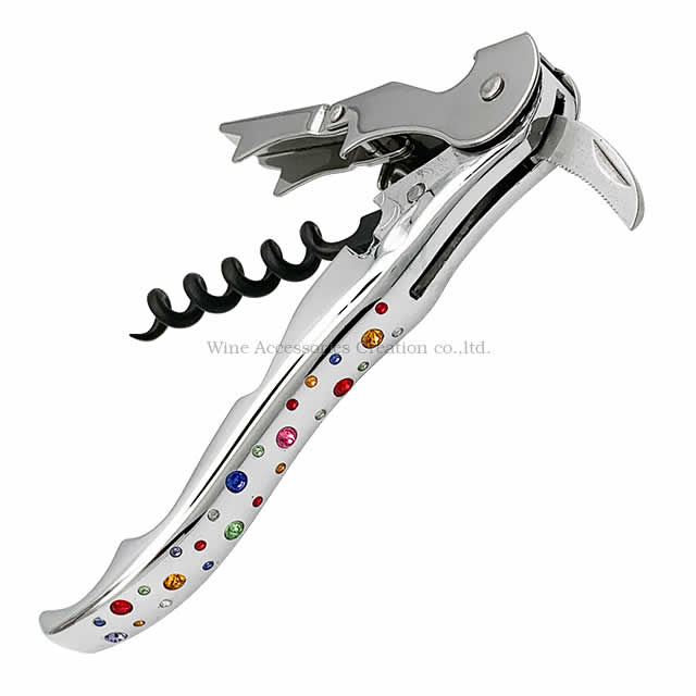 Pulltex プルテックス ソムリエナイフ エボリューション レインボー クリスタル SX210RC wac-10001578 ワイングッズ特選通販店WAC サンプル画像3