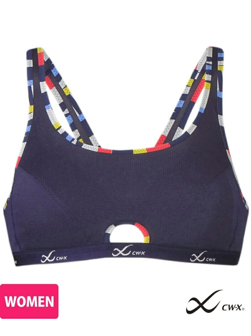 【SALE／30%OFF】(W)CW-X スポーツブラ [動く人のブラ] 吸汗速乾 CW-X シーダブリューエックス インナー・ルームウェア ブラジャー ネイビー ブラック ブラウン ホワイト【RBA_E】[Rakuten Fashion]のサムネイル
