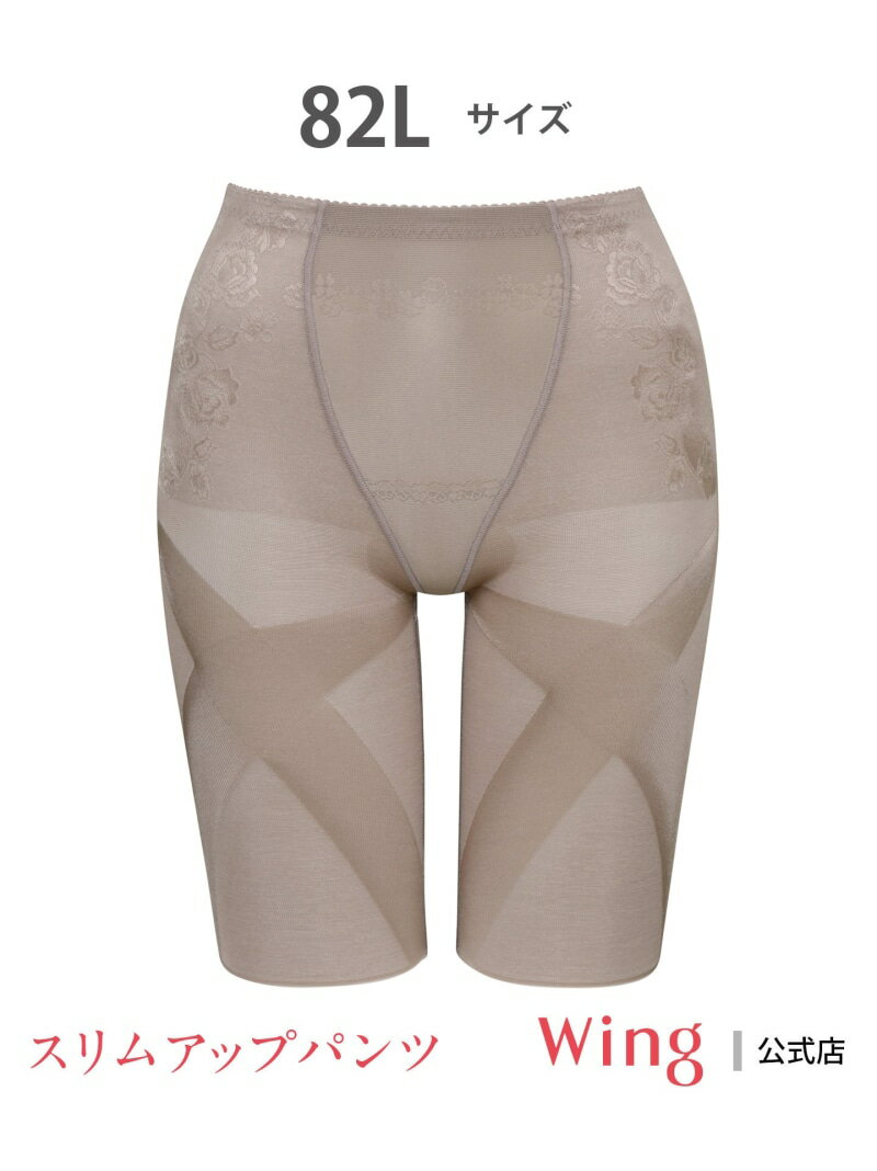 ウイング ガードル 【スリムアップパンツ】 フルロング丈 Wing ウイング インナー・ルームウェア ショーツ グレー ピンク ブラウン ブラック【送料無料】[...