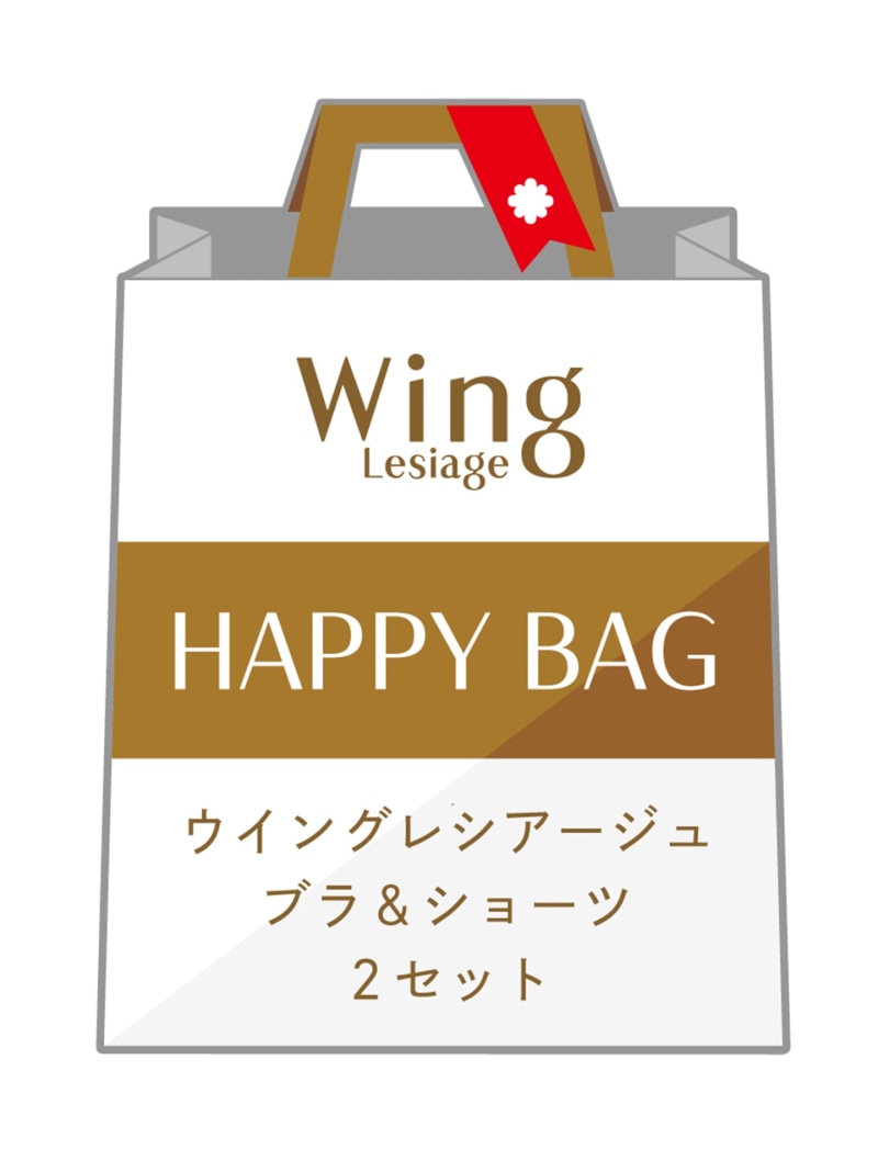 【福袋】 ウイング レシアージュ ブラショーツ 2セット Wing Lesiage ウイング 福袋・ギフト・その他 福袋【送料無料…