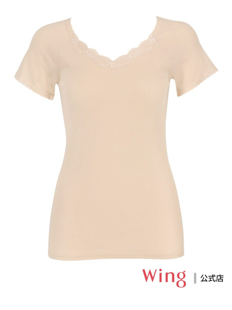 【SALE／30%OFF】ウイング 【綿100% シャリ感タイプ】 インナー 3分袖 半袖 接触冷感 Wing ウイング インナー・ルームウェア その他のインナー・ルームウェア【RBA_E】[Rakuten Fashion]のサムネイル