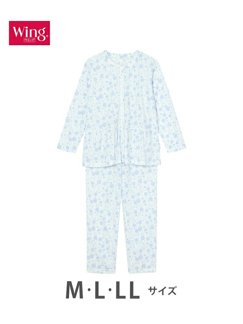 【SALE／30%OFF】ウイング/(W)ウイング パジャマ わたぼうし柄 Wing ウイング インナー・ルームウェア その他のインナー・ルームウェア ブルー ピンク【RBA_E】[Rakuten Fashion]のサムネイル