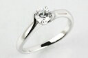 Silver シルバー キュービック リング(0.50ct.相当)指輪(4)