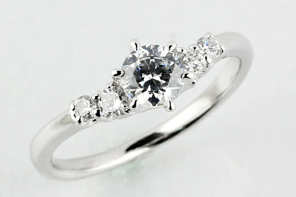 樂天商城 - Silver シルバー キュービック リング（0.50ct.相当）指輪