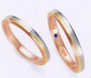 ★Romantic Blue ロマンティックブルーPT900プラチナ/K18YG イエローゴールド/K18PGピンクゴールド4A5001(ダイヤ)(27)&4B...