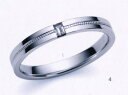 ★Romantic Blueロマンティックブルー4A1006(15)マリッジリング・結婚指輪・ペアリング用(1本)
