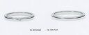 ★NINA RICCI【ニナリッチ】(19)6R1A01&(18)6R1A02 ダイヤ-2本セットPt900 マリッジリング・結婚指輪・ペアリング