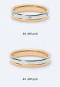 ★NINA RICCI【ニナリッチ】(39)6R1A06ダイヤ&(40)6R1A05 2本セットマリッジリング・結婚指輪・ペアリング