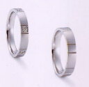 ★NINA RICCI【ニナリッチ】(55)6RB908-3ダイヤ&(56)6RA913-3 2本セットマリッジリング・結婚指輪・ペアリング