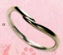 ★【価格は変動しやすいので、お問い合わせください。】★Angerosa(アンジェローザ)(15)AR-015(M), Pt900 マリッジリング、結婚指輪、ペアリング用(1本)