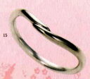 楽天JEWELRY　LAND★【卸直営店のお得な特別割引価格★Angerosa（アンジェローザ）（15）AR-015（M）, Pt900 マリッジリング、結婚指輪、ペアリング用（1本）