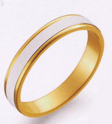 True Love トゥルーラブ (39) M097-2 卸直営店 Pt900 プラチナ & K18YG イエローゴールド マリッジリング 結婚指輪 ペアリング(1本)