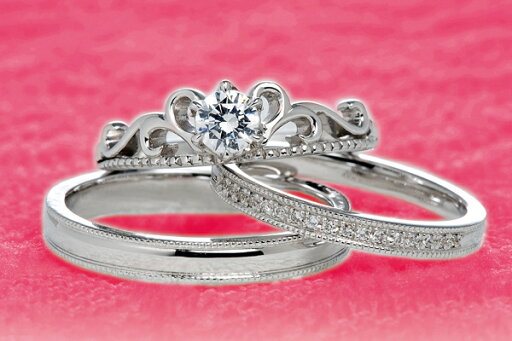 0.25ct.ダイヤモンド婚約指輪(エンゲージリング)/結婚指輪(マリッジリング)3本セットPRF002-025(ブルースター)【当店のオリジナル製品】 0.25ct.ダイヤモンド婚約指輪(エンゲージリング)/結婚指輪(マリッジリング)3本セットPRF002-025(ブルースター)【当店のオリジナル製品】