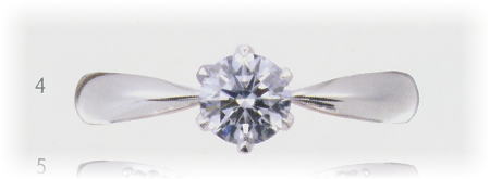 0.25ct.ダイヤモンド婚約指輪(エンゲージリング)No.L-3【当店のオリジナル製品】