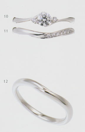 0.5ct.ダイヤモンド婚約指輪(エンゲージリング)/結婚指輪(マリッジリング)3本セットNo.L-20 SET【当店のオリジナル製品】