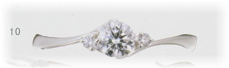 0.2ct.ダイヤモンド婚約指輪(エンゲージリング)No.L-20【当店のオリジナル製品】 0.2ct.ダイヤモンド婚約指輪(エンゲージリング)No.L-20【当店のオリジナル製品】