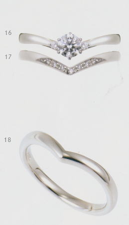 0.5ct.ダイヤモンド婚約指輪（エンゲージリング）/結婚指輪（マリッジリング）3本セットNo.L-12 SET【当店のオリジナル製品】