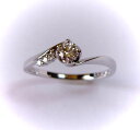 プラチナ ダイヤモンド0.179ct G-SI2-VG リング♪(4)