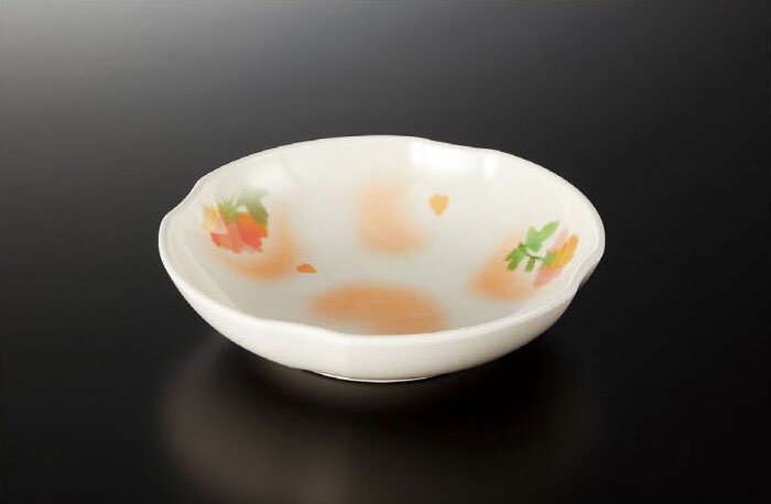 スリーラインメラミンウェア2025 ゆらか 丸深皿 M−713YLK