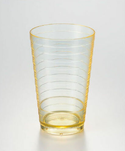 スリーラインメラミンウェア2025 アンバー ループタンブラー TCL−14AM