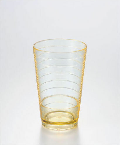 スリーラインメラミンウェア2025 アンバー ループタンブラー TCL−8AM