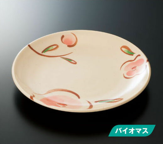 スリーラインメラミンウェア2025 WABI 23cm 丸皿 G−175WA