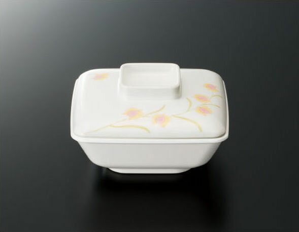 スリーラインメラミンウェア2025 アイボリー 角煮物碗 身 G−417I