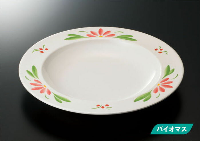 スリーラインメラミンウェア2025 デイジー 27cm プレート M−1DA