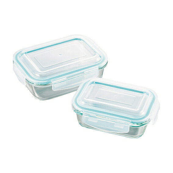 グラスコンテナ 4点ロック式ガラス�