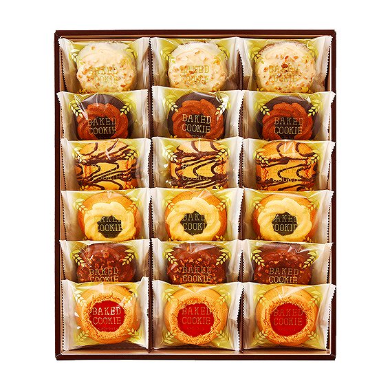 Chinese Foods - NAKAYAMA ベイクドクッキー18個 BCP-18 アンシア ansia ORIGINAL GIFT COLLECTION 2026