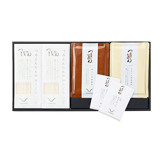 Flat Wheat Noodles - つるとんたん かけ・カレー・クリームのおうどん6人前 KH-03 アンシア ansia ORIGINAL GIFT COLLECTION 2026
