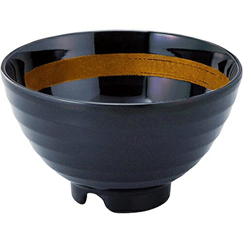 台和 ロクロ飯碗・中（身） 渦刷毛目（うずはけめ）・金 YH-410-UG ダイワ器コレクション Vol.22