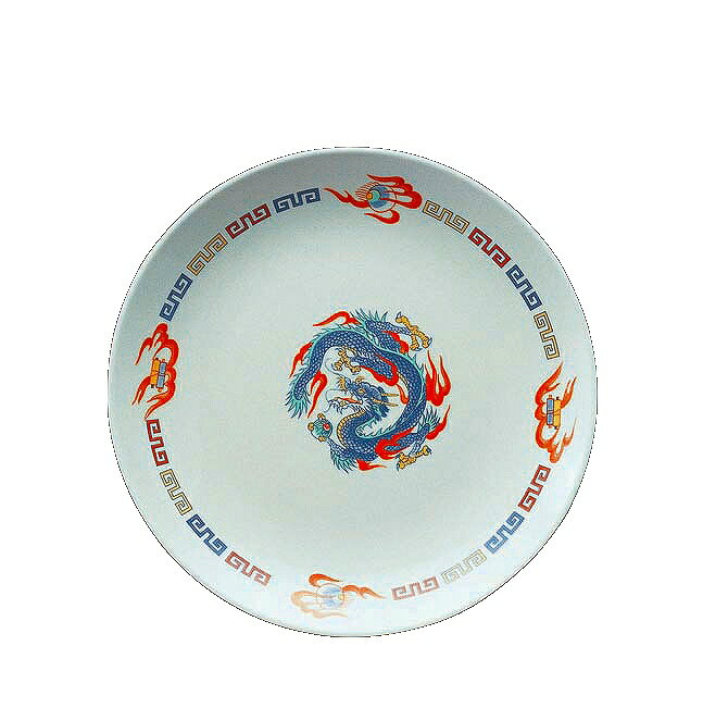 台和 平皿・小 龍 CD-14-R ダイワ器コレクション Vol.22