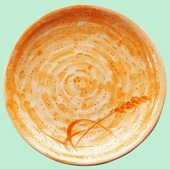 台和 高台和皿34cm 秋草 MD-42-A ダイワ器コレクション Vol.22