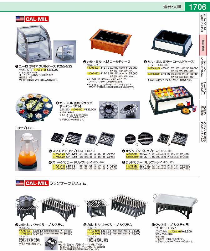 カル・ミル　クックサーブ　システム 1360−12 GKT7201
